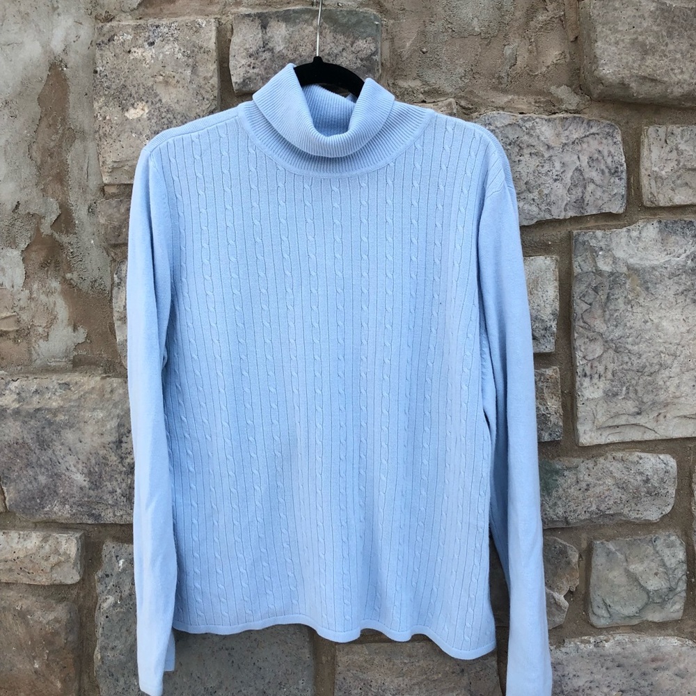 Karen Scott turtleneck sweater